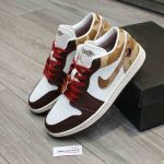 Giày Nike Air Jordan 1 Low SE CNY ‘Sail Chocolate’ Best Quality
