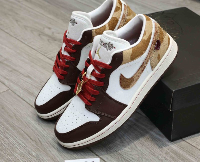 Giày Nike Air Jordan 1 Low SE CNY ‘Sail Chocolate’ Best Quality