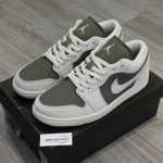 Giày Nike Air Jordan 1 Low SE ‘Medium Olive Sail’ Best Quality