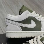 Giày Nike Air Jordan 1 Low SE ‘Medium Olive Sail’ Best Quality