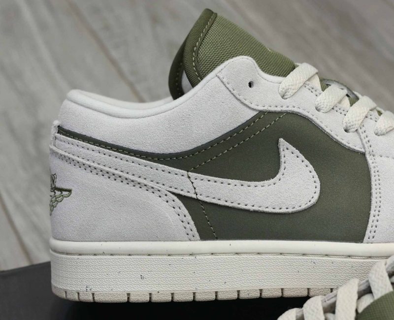 Giày Nike Air Jordan 1 Low SE ‘Medium Olive Sail’ Best Quality