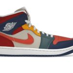 Giày Nike Air Jordan 1 Mid SE Multi Color 2022 Best Quality