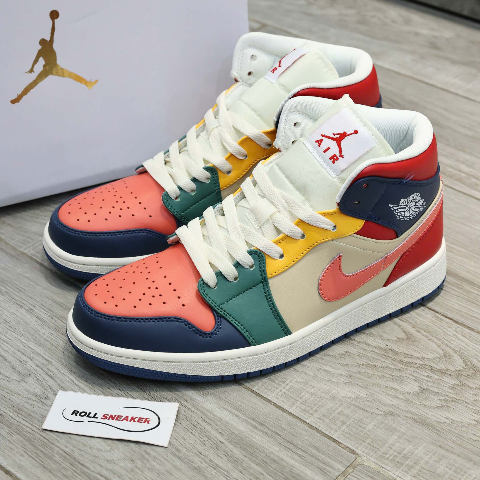 multi air jordan 1