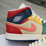 Giày Nike Air Jordan 1 Mid SE Multi Color 2022 Best Quality