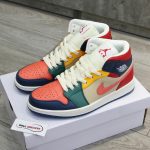 Giày Nike Air Jordan 1 Mid SE Multi Color 2022 Best Quality