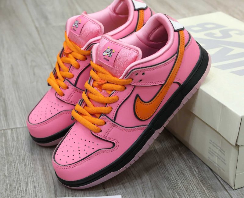 Giày Nike SB Dunk Low Pro x Powerpuff Girls Blossom Best Quality