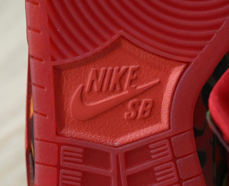 Giày Nike SB Dunk Low The Wizard Of Oz Poppy Field Best Quality