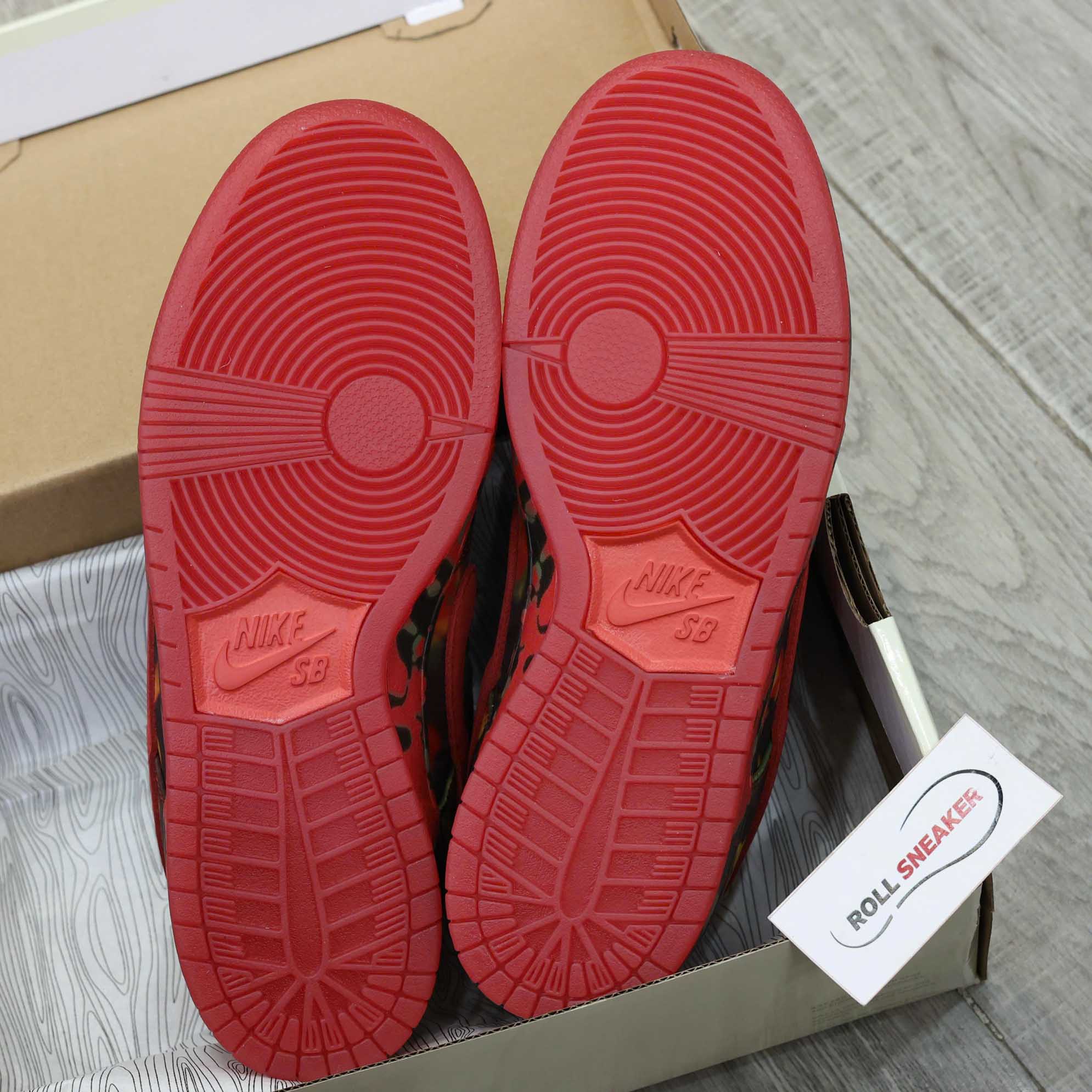 Giày Nike SB Dunk Low The Wizard Of Oz Poppy Field Best Quality