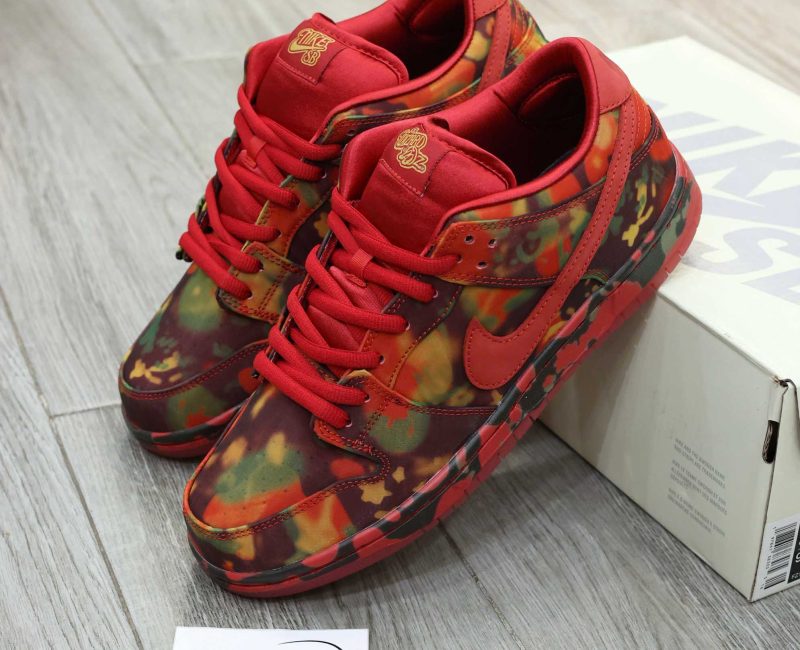 Giày Nike SB Dunk Low The Wizard Of Oz Poppy Field Best Quality