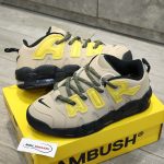 Giày Nike x AMBUSH Air More Uptempo Low "Limestone" Best Quality