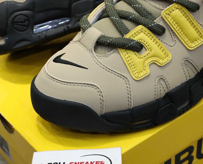 Giày Nike x AMBUSH Air More Uptempo Low "Limestone" Best Quality