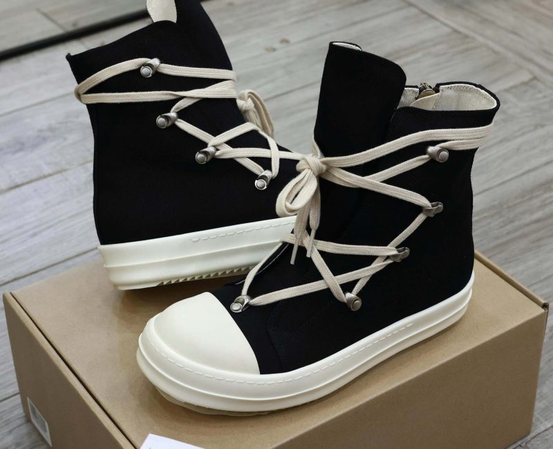 Giày Rick Owens DRKSHDW ‘Black Milk’ Best Quality