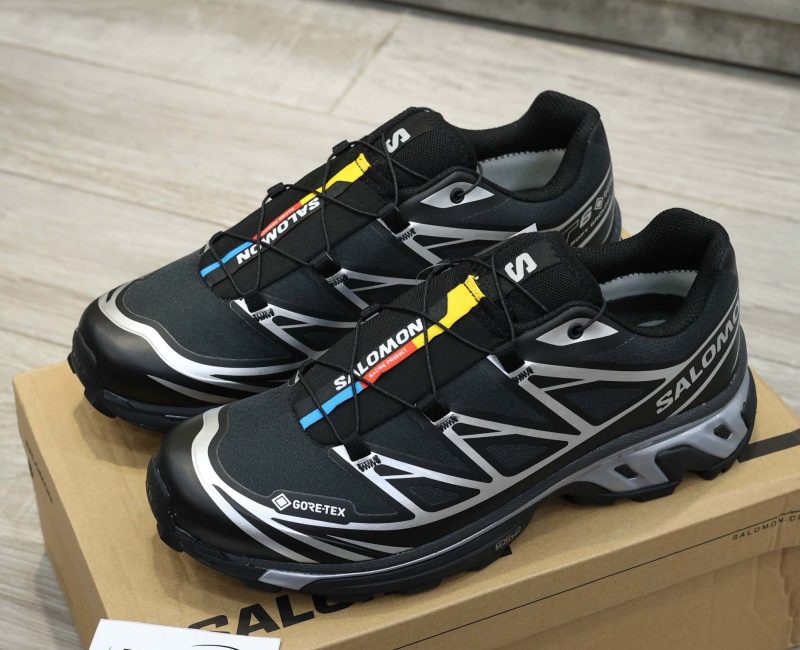Giày Salomon XT-6 GORE-TEX ‘Black’ Like Auth