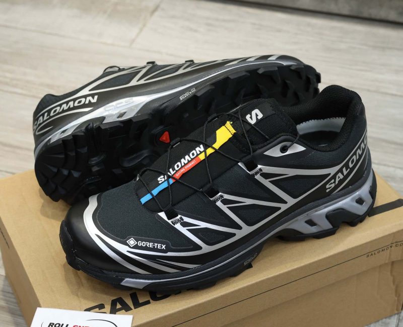 Giày Salomon XT-6 GORE-TEX ‘Black’ Like Auth