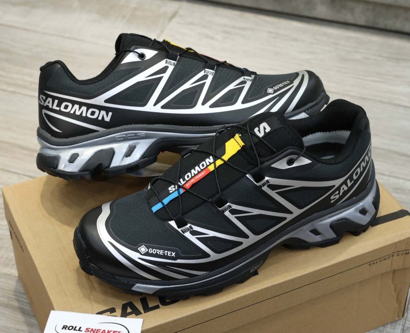 Giày Salomon XT-6 GORE-TEX ‘Black’ Like Auth