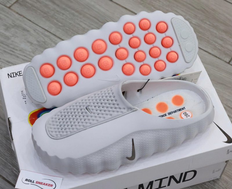Dép Nike Mind 001 Slide ‘Light Smoke Grey’ Best Quality