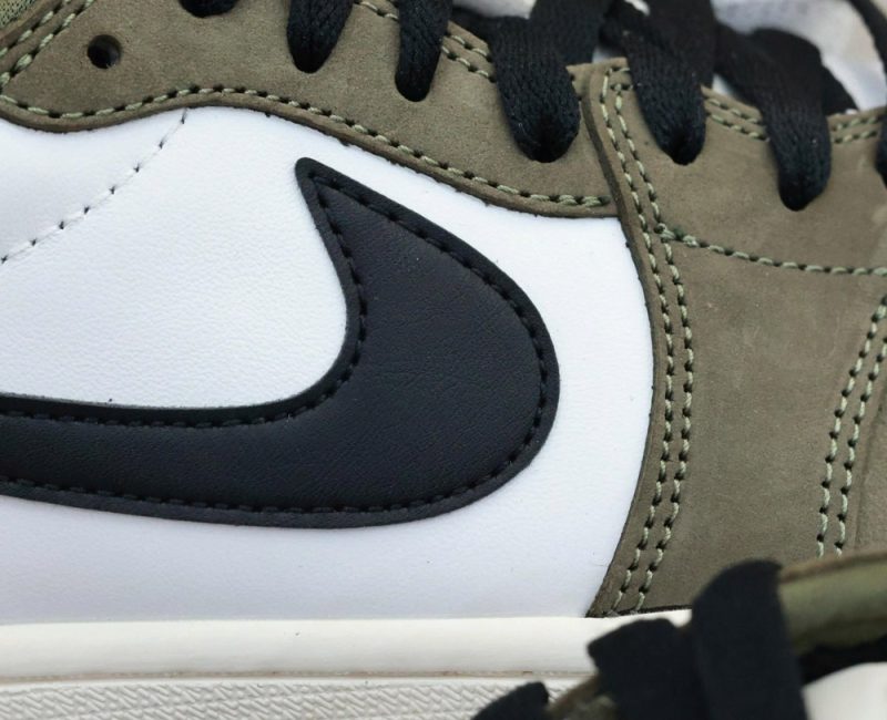 Giày Jordan 1 Low OG Medium Olive Best Quality