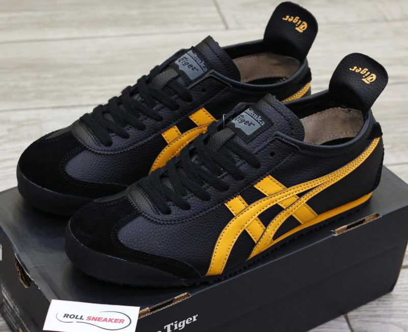 Giày Onitsuka Tiger Mexico 66 ‘Black Yellow’ Best Quality