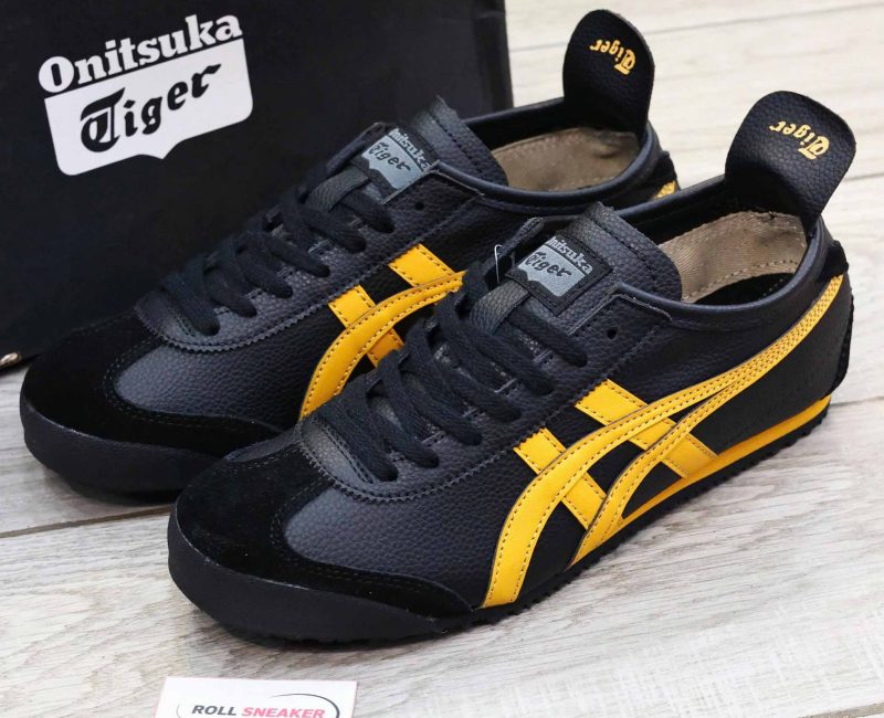 Giày Onitsuka Tiger Mexico 66 ‘Black Yellow’ Best Quality