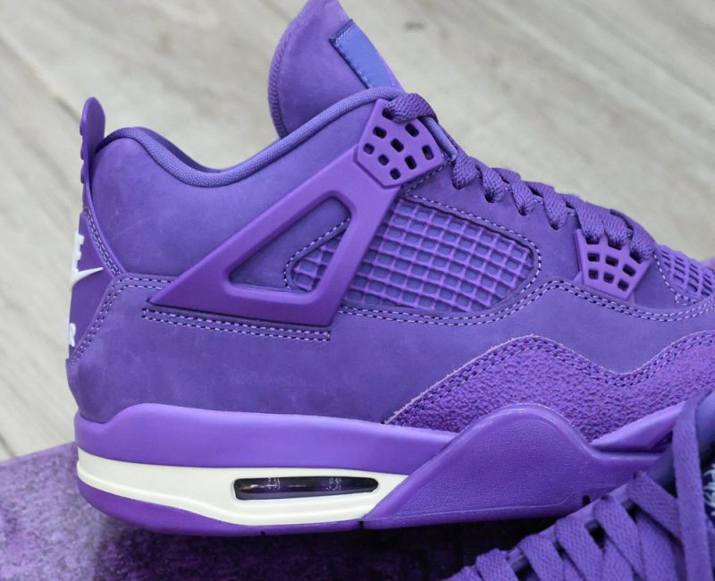Giày Jordan 4 Nigel Sylvester OG SP ‘Purple Brick By Brick’ Best Quality