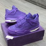 Giày Jordan 4 Nigel Sylvester OG SP ‘Purple Brick By Brick’ Best Quality