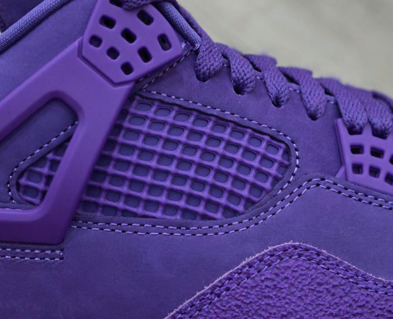 Giày Jordan 4 Nigel Sylvester OG SP ‘Purple Brick By Brick’ Best Quality