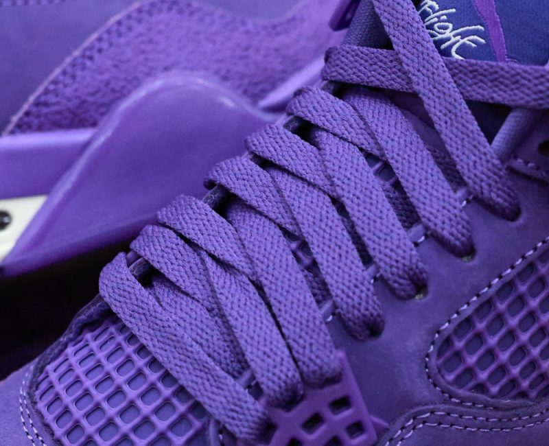 Giày Jordan 4 Nigel Sylvester OG SP ‘Purple Brick By Brick’ Best Quality