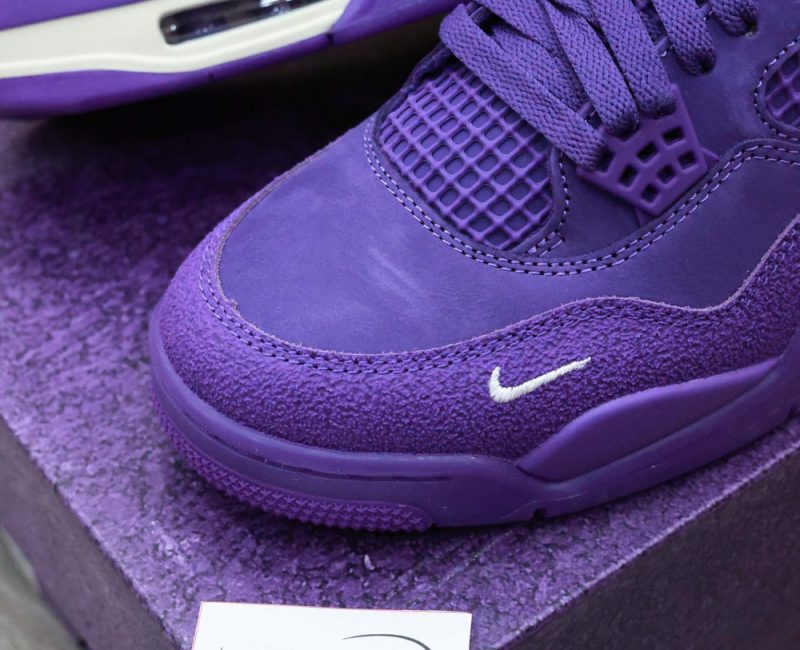 Giày Jordan 4 Nigel Sylvester OG SP ‘Purple Brick By Brick’ Best Quality