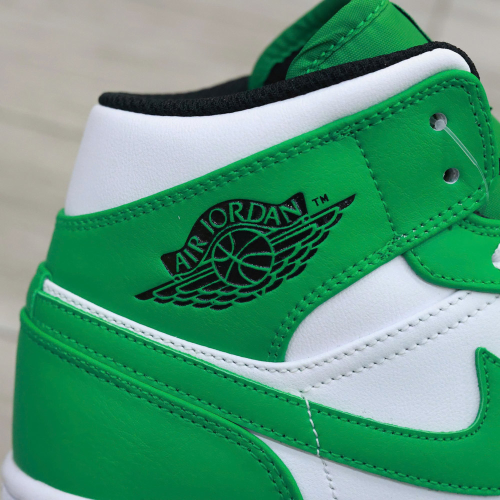 Giày Nike Air Jordan 1 Mid ‘Lucky Green’ Best Quality