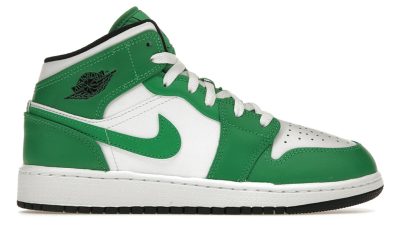 Giày Nike Air Jordan 1 Mid ‘Lucky Green’ Best Quality