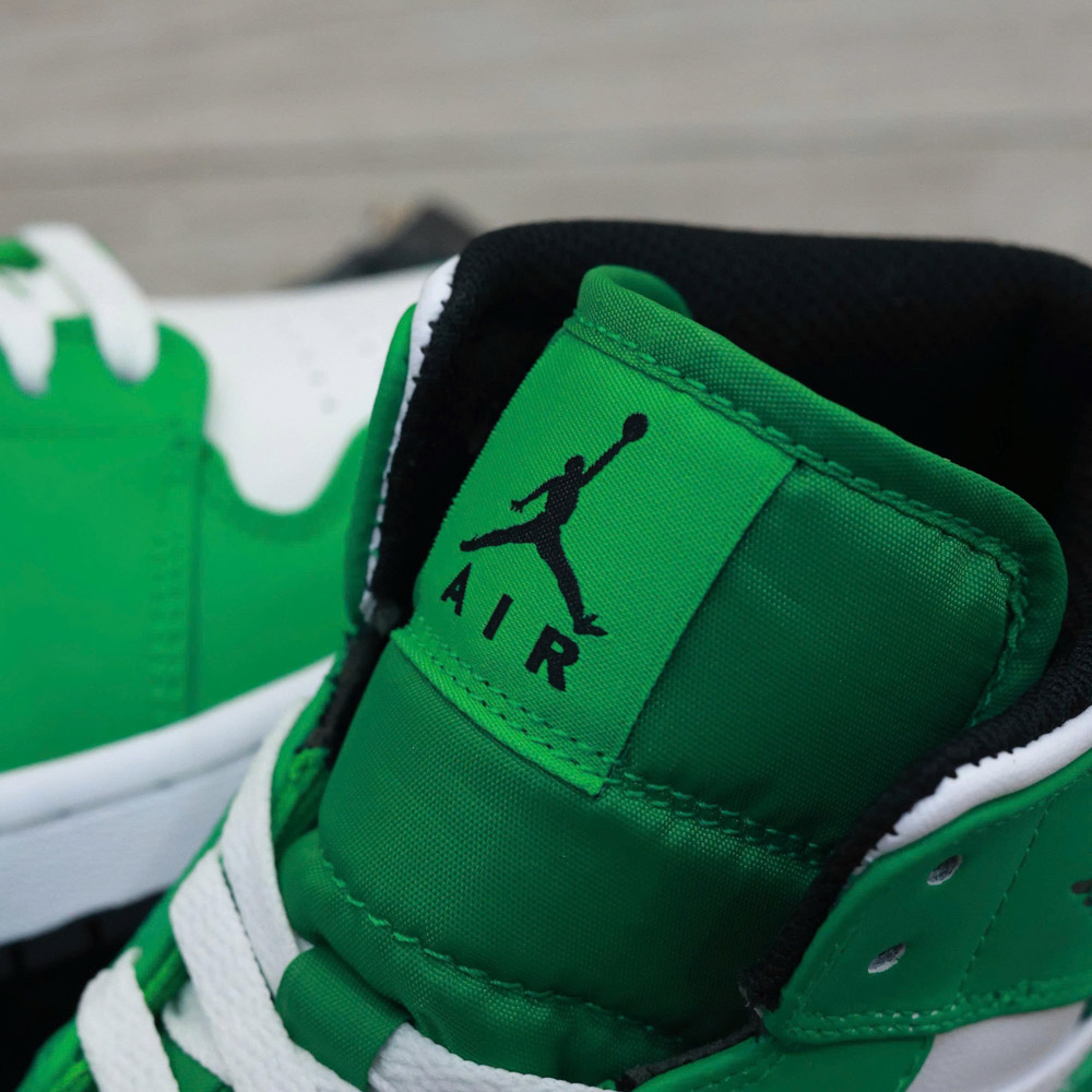 Giày Nike Air Jordan 1 Mid ‘Lucky Green’ Best Quality