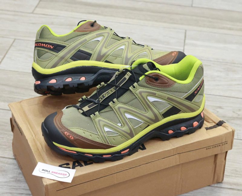 Giày Salomon XT-Quest 'Aloe Dark Earth Burnt Ochre' Best Quality