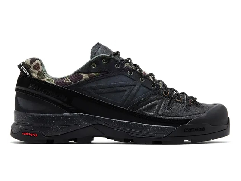Giày Salomon X-ALP x Carhartt WIP ‘Black Camo’ Best Quality