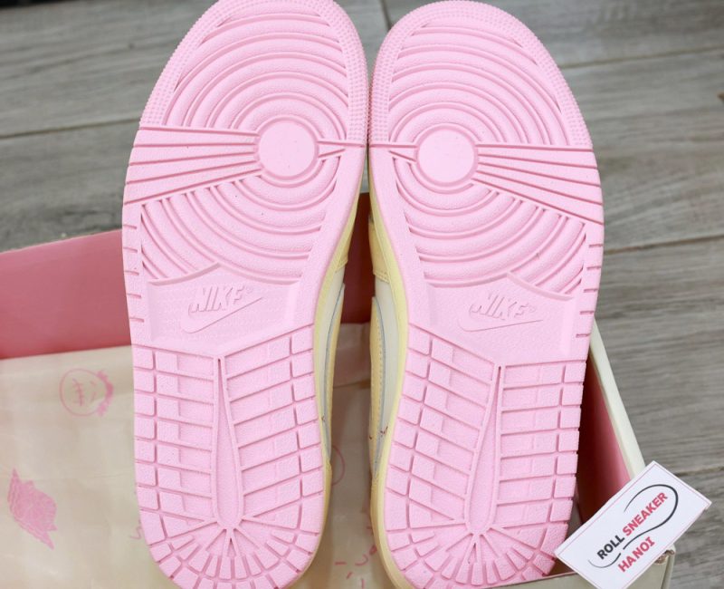 Giày Nike Air Jordan 1 Low x Travis Scott ‘Muslin Shy Pink’ Best Quality