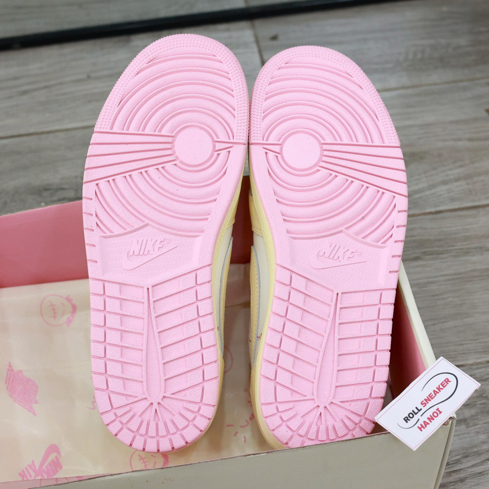 Giày Nike Air Jordan 1 Low x Travis Scott ‘Muslin Shy Pink’ Best Quality