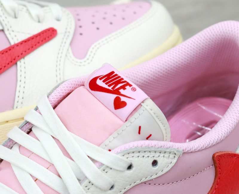 Giày Nike Jordan 1 OG Low SP x Travis Scott Tropical Pink Best Quality