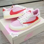 Giày Nike Jordan 1 OG Low SP x Travis Scott Tropical Pink Best Quality