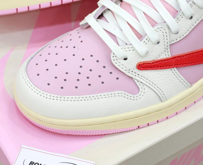 Giày Nike Jordan 1 OG Low SP x Travis Scott Tropical Pink Best Quality