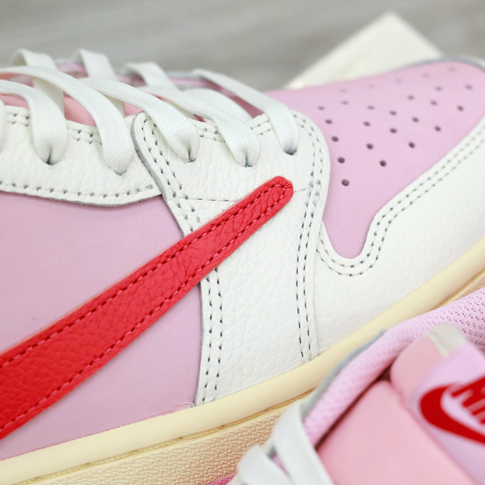 Giày Nike Jordan 1 OG Low SP x Travis Scott Tropical Pink Best Quality