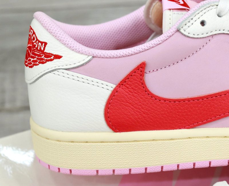 Giày Nike Jordan 1 OG Low SP x Travis Scott Tropical Pink Best Quality