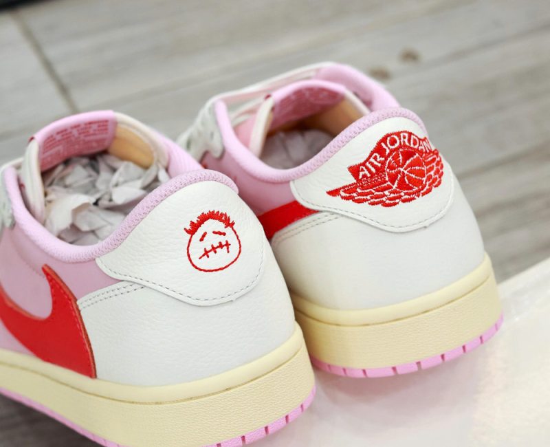 Giày Nike Jordan 1 OG Low SP x Travis Scott Tropical Pink Best Quality