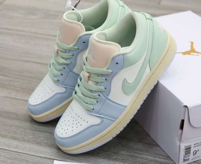 Giày Nike Air Jordan 1 Low ‘Sail Jade Aura’ Best Quality